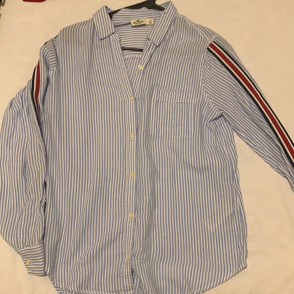 Oversized button-up
